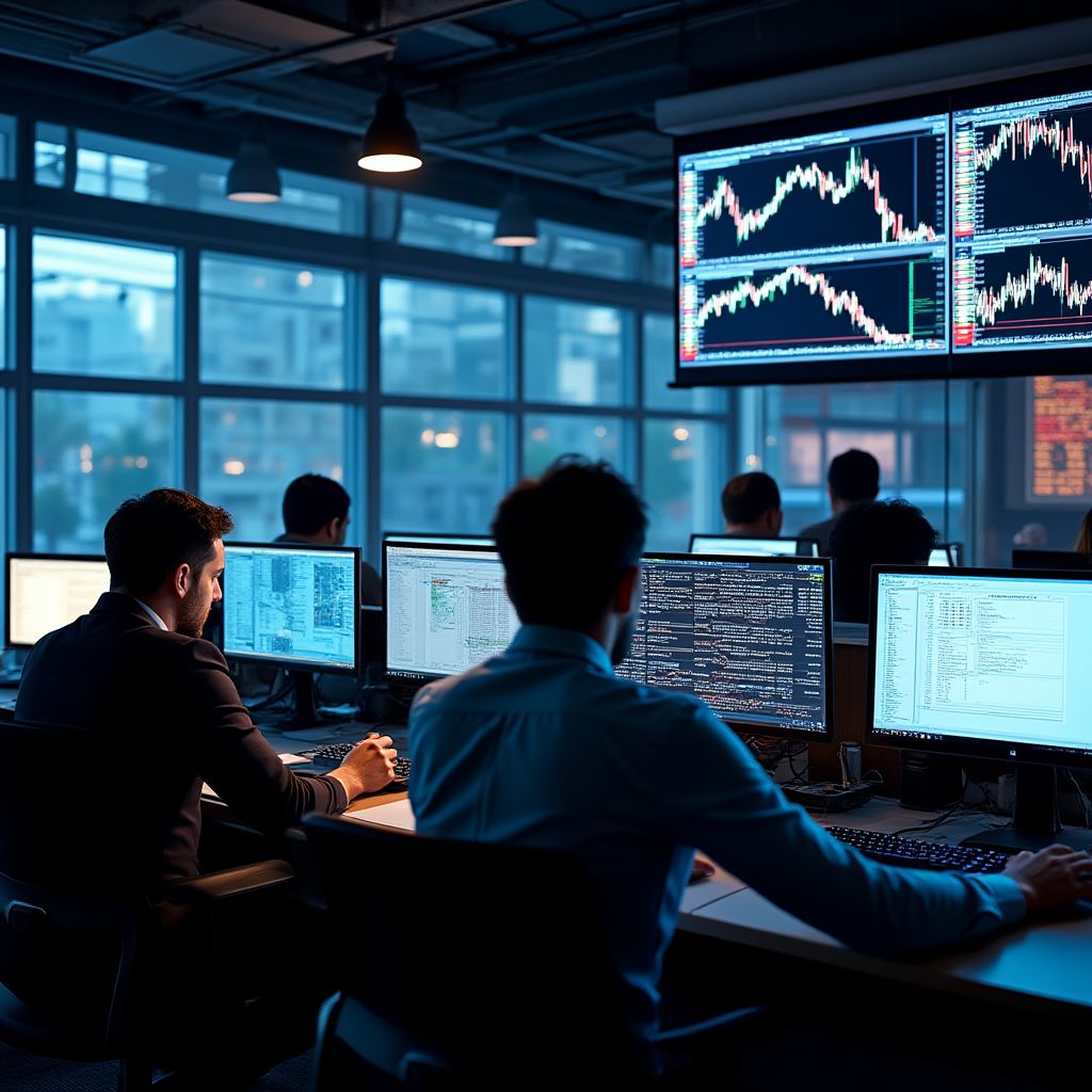 Sala de análisis financiero