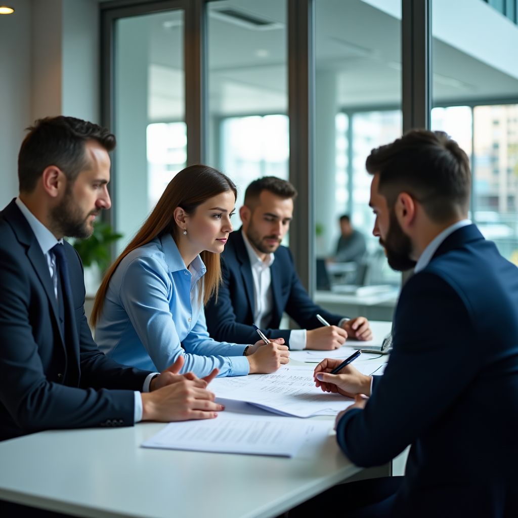 Expertos fiscales internacionales en reunión estratégica